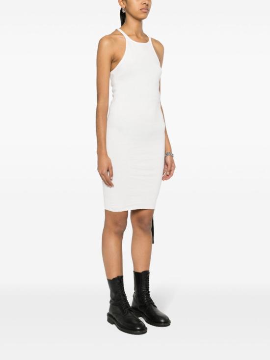 24SS 릭 오웬스 미디 미디 원피스 DS01D1508RN11 White - RICK OWENS