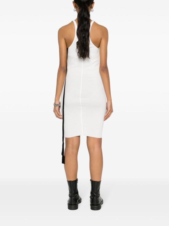 24SS 릭 오웬스 미디 미디 원피스 DS01D1508RN11 White - RICK OWENS