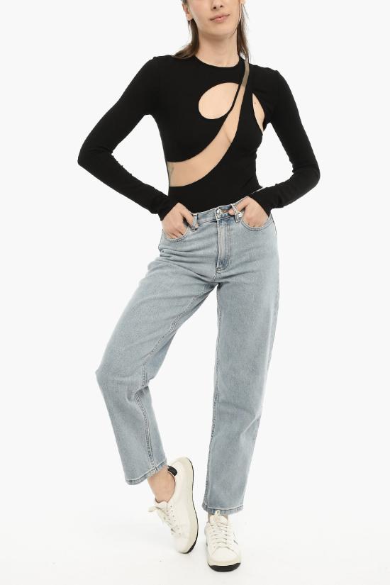  마더 데님 스트레이트 팬츠 스트레이트 팬츠 1157 1008CO LIT Blue - MOTHER