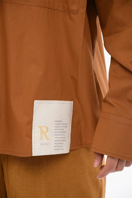  라마엘 긴팔 긴팔 셔츠 MRA0003CO 345 Brown - RAMAEL