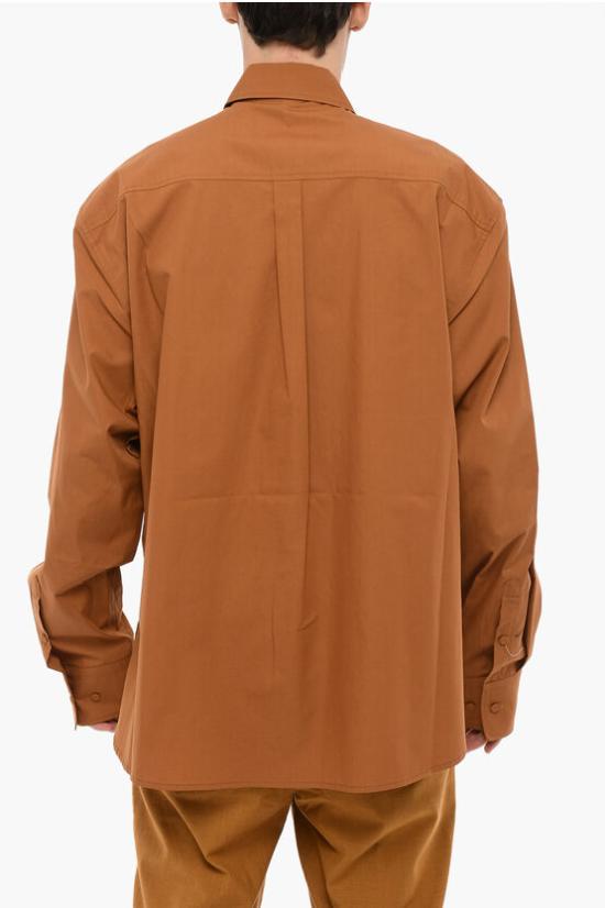  라마엘 긴팔 긴팔 셔츠 MRA0003CO 345 Brown - RAMAEL