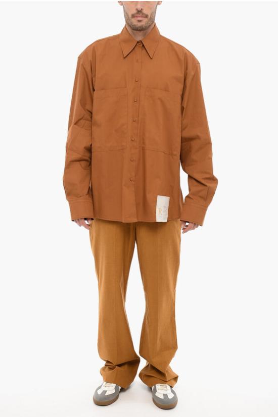  라마엘 긴팔 긴팔 셔츠 MRA0003CO 345 Brown - RAMAEL