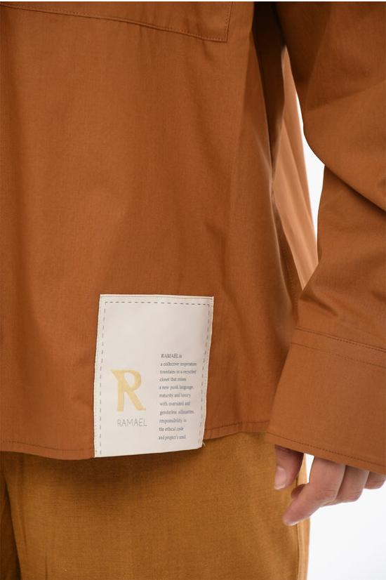  라마엘 긴팔 긴팔 셔츠 MRA0003CO 345 Brown - RAMAEL