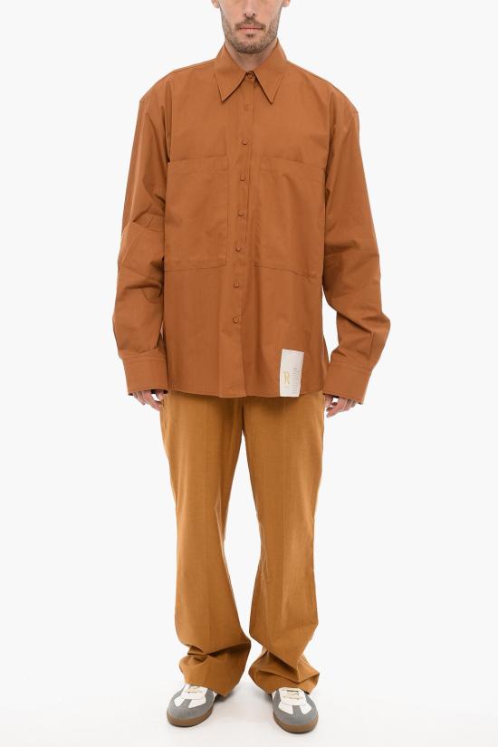  라마엘 긴팔 긴팔 셔츠 MRA0003CO 345 Brown - RAMAEL