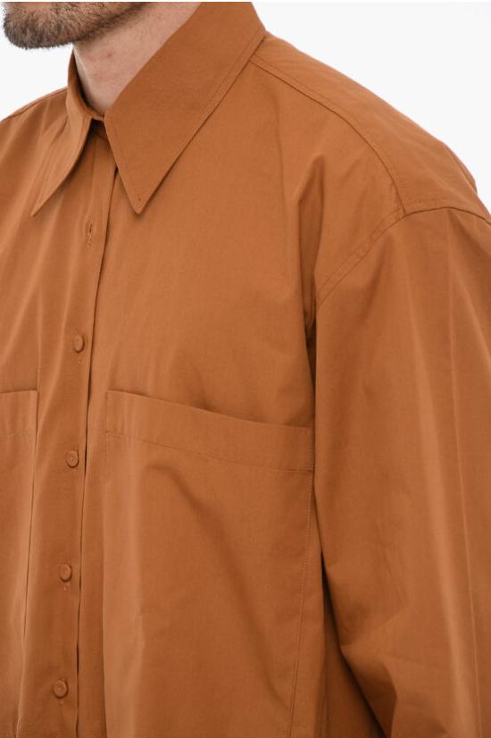  라마엘 긴팔 긴팔 셔츠 MRA0003CO 345 Brown - RAMAEL