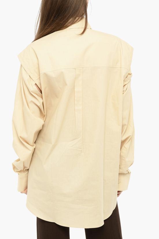  라마엘 블라우스 RA0002CO 385 Beige - RAMAEL