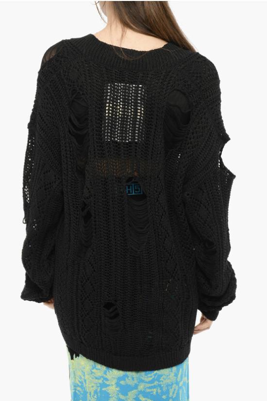  라마엘 스웨터 RA0034SI 100 Black - RAMAEL