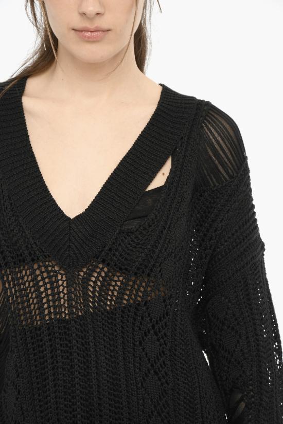  라마엘 스웨터 RA0034SI 100 Black - RAMAEL