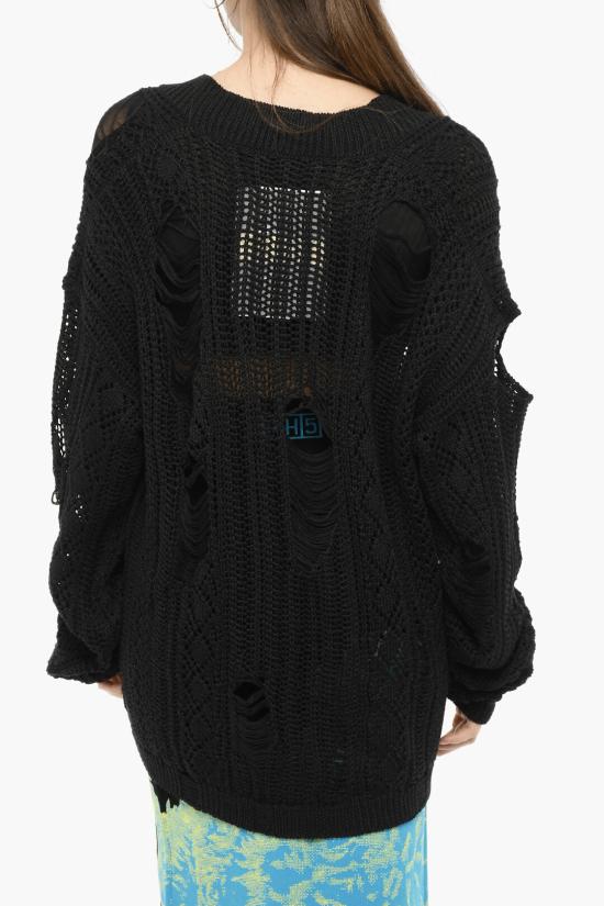  라마엘 스웨터 RA0034SI 100 Black - RAMAEL