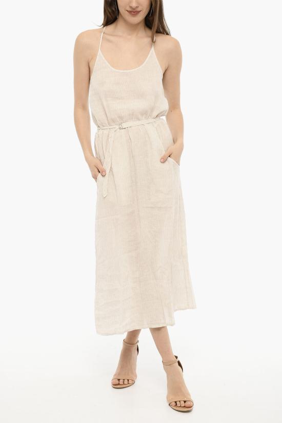  울리치 미디 원피스 COWWABI0382LI02 839 Beige Bianco