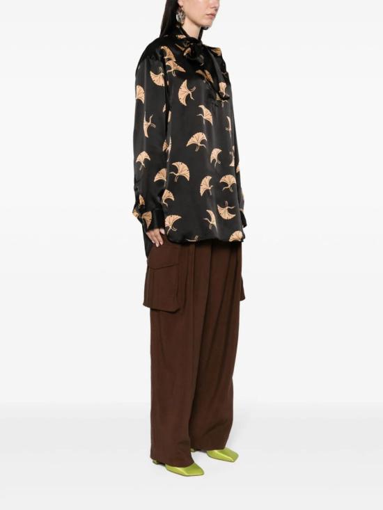  드리스 반 노튼 셔츠 241 010738 8141 900 BLACK - DRIES VAN NOTEN