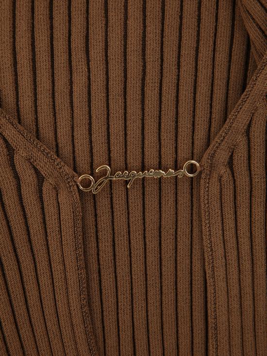  자크뮈스 볼레로 21H213KN108 2190 850 BROWN - JACQUEMUS
