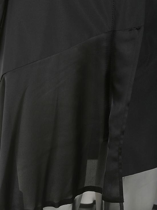  사카이 롱 스커트 24 07226 001 BLACK - SACAI