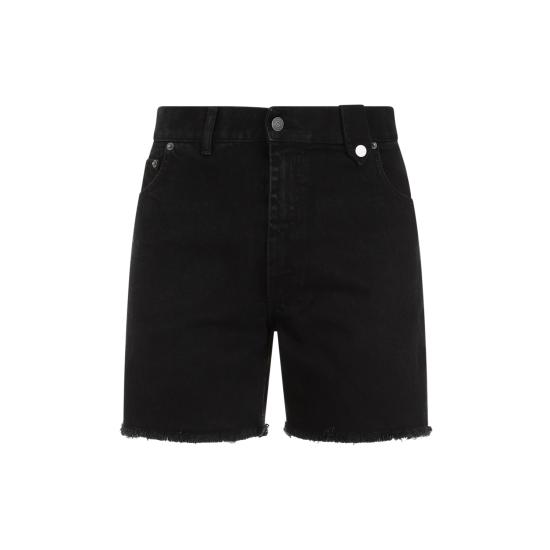  이곤랩 숏팬츠 SS24DN009C BLACK STONEWASHED - EGONLAB