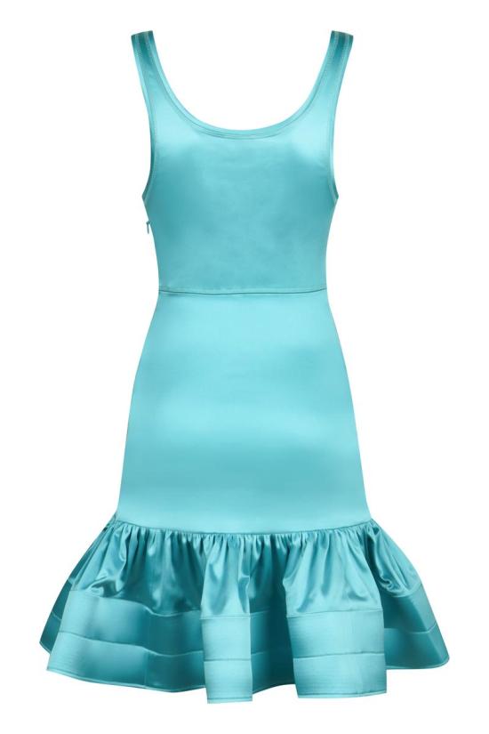  파투 숏 원피스 DR1390166 634B BLUE - PATOU