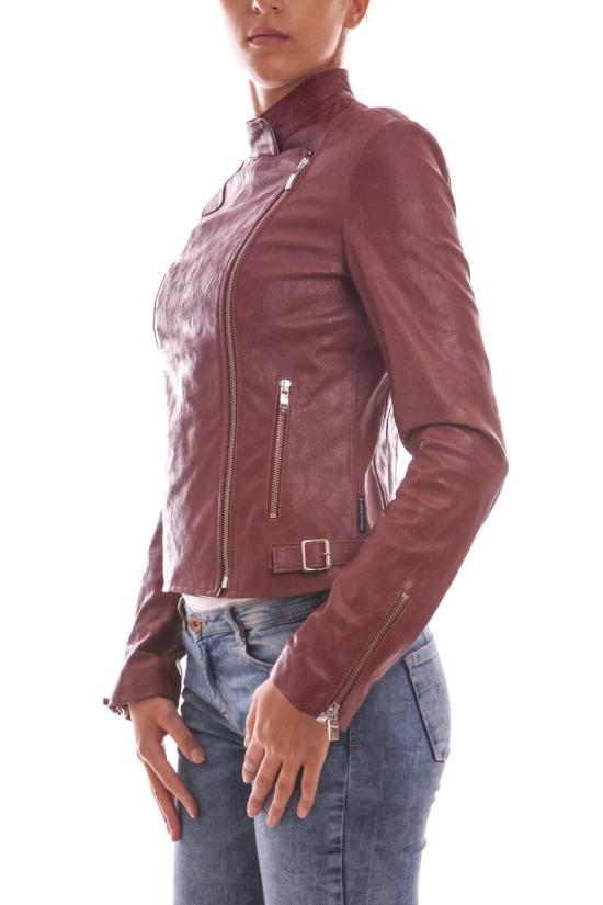  알마니 가죽 자켓 B5B36VB CamROSSO 4U RED - ARMANI