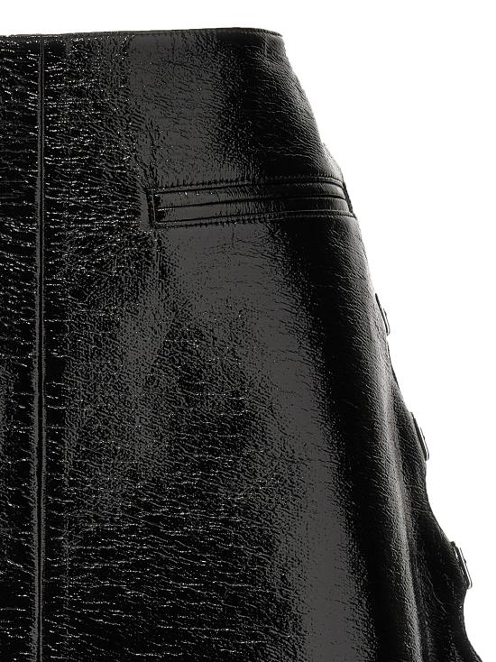  쿠레쥬 숏 스커트 224CJU169VY00149999 Black - COURREGES