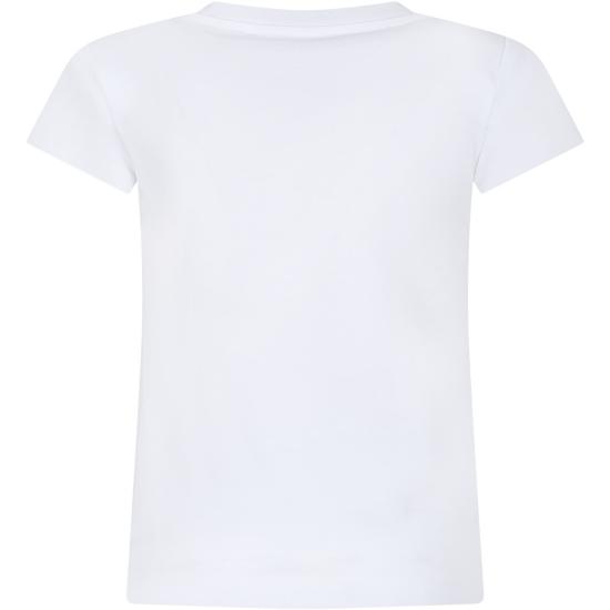  [키즈] 발망 티셔츠 BT8A21 J0177 100 WHITE - BALMAIN