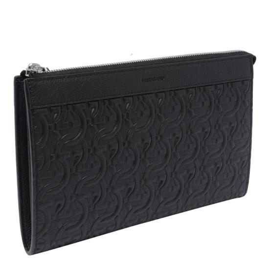 26SS 살바토레 페라가모 클러치/파우치 769473241483NERO BLACK - SALVATORE FERRAGAMO
