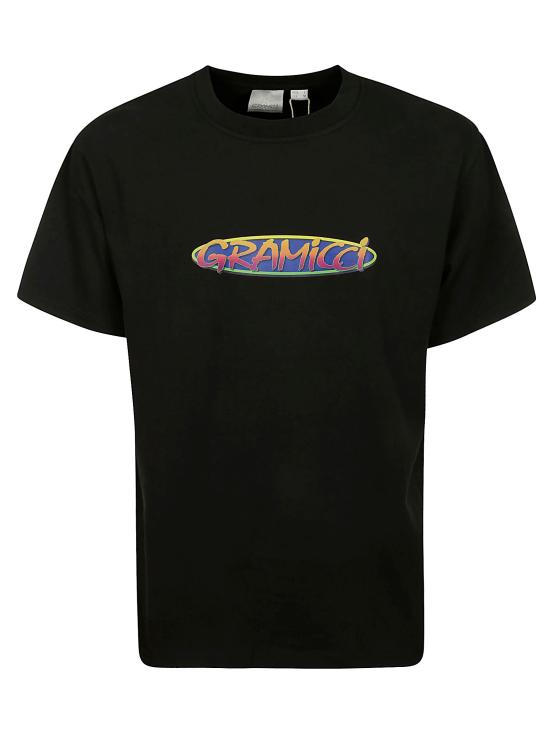  그라미치 반팔 티셔츠 G3SU T043 VINTAGE BLACK