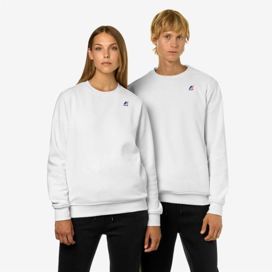  까웨 긴팔 티셔츠 K2117LW 001 WHITE - K-WAY