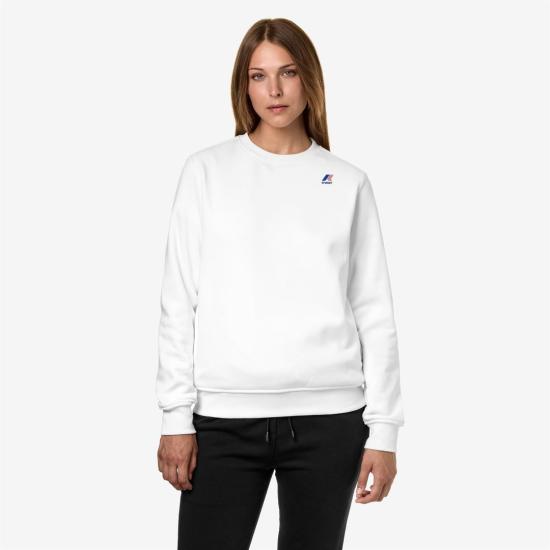  까웨 긴팔 티셔츠 K2117LW 001 WHITE - K-WAY