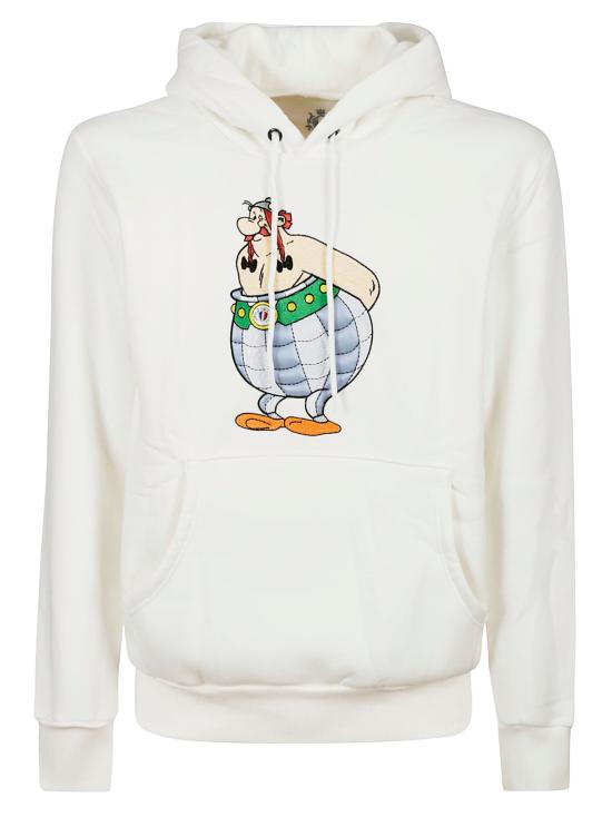  이큅 55 후드 티셔츠 HOE 114 OBELIX WHT