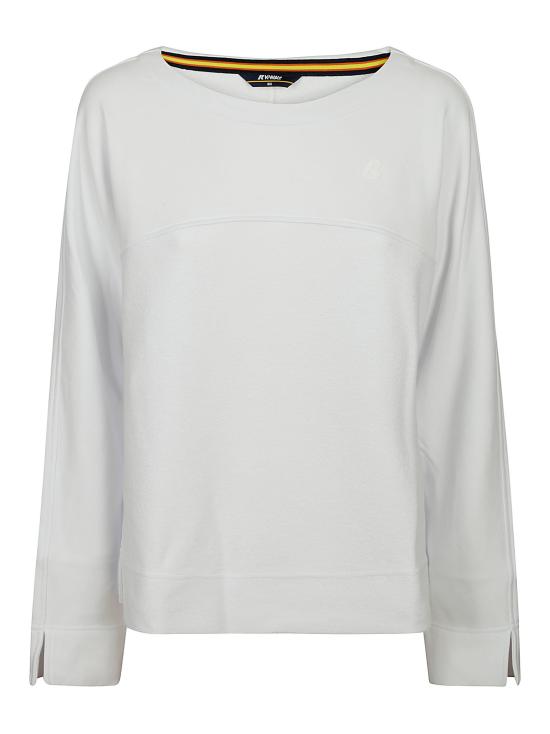  까웨 긴팔 티셔츠 K4114ZW 001 WHITE