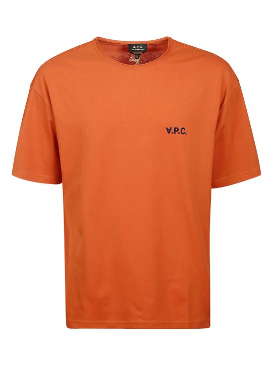  아페쎄 반팔 티셔츠 COFDW H26194 EAF BRICK RED