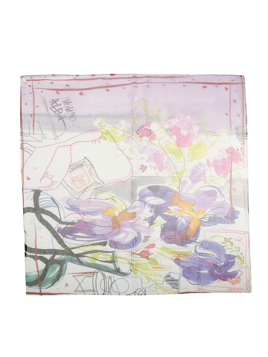  마시모 알바 머플러/스카프 POCKET T6037 F001 WHITE