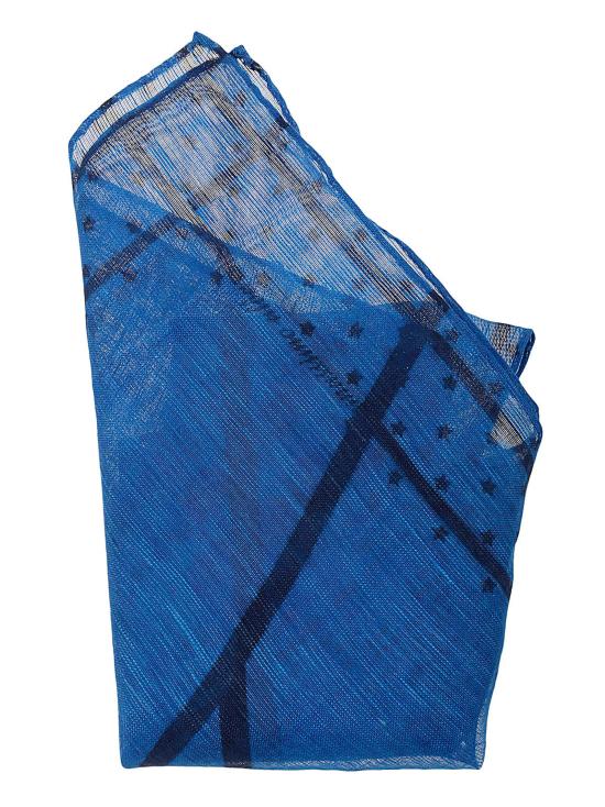  마시모 알바 머플러/스카프 CINQUANTINO T5063 S528 LAPIS BLUE - MASSIMO ALBA