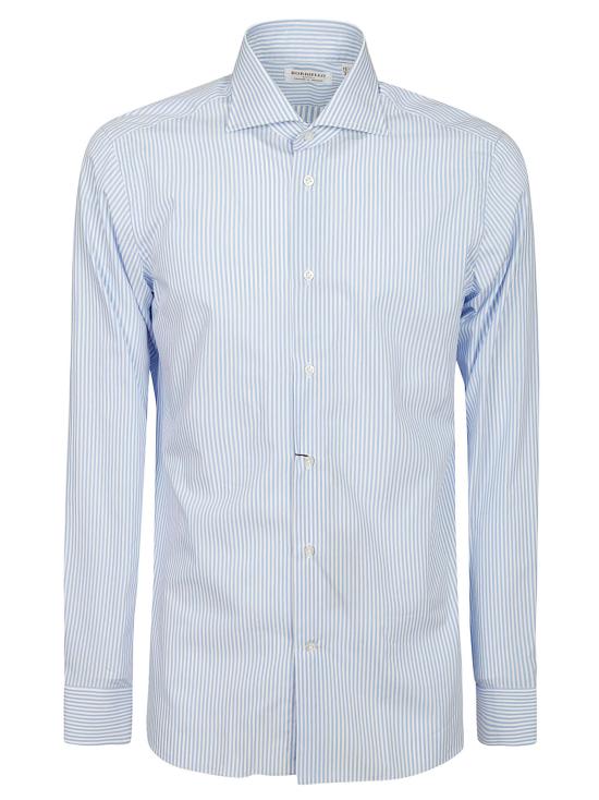 보리엘로 긴팔 긴팔 셔츠 15020 1 STRIPE BLUE