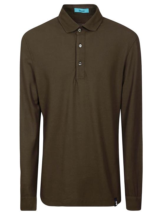  드루모어 폴로 티셔츠 DTJ204 571 BROWN