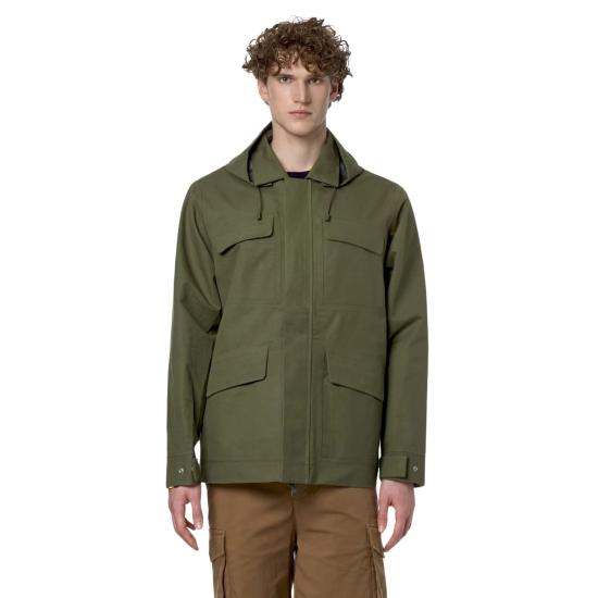  까웨 자켓 K7131DW ANR GREEN CYPRESS SILV - K-WAY