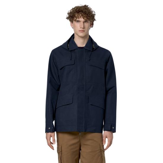  까웨 숏패딩 K7131DW ANQ BLUE DEPTH SILVER - K-WAY