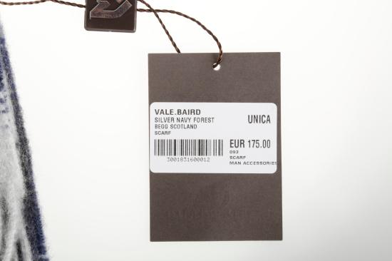  베그앤코 머플러/스카프 VALE BAIRD SILVER NAVY FOREST - BEGG&CO