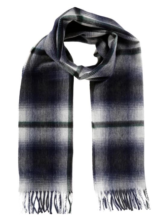  베그앤코 머플러/스카프 VALE BAIRD SILVER NAVY FOREST - BEGG&CO