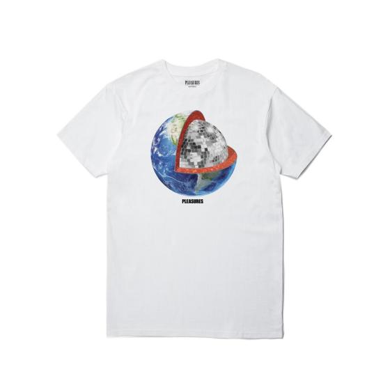  플레셔스 반팔 티셔츠 P23SU039 WHITE