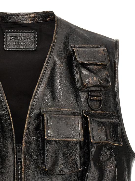 24FW 프라다 베스트 UPT121SOOO14HEF0002 - PRADA