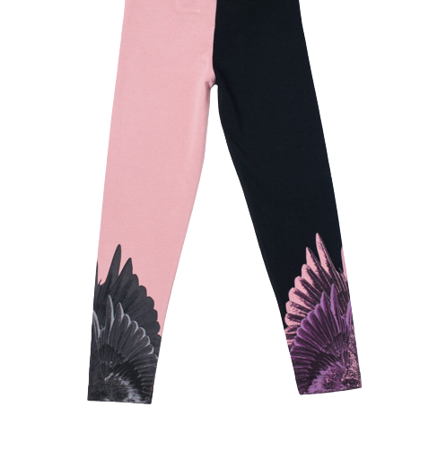  [키즈] 마르셀로 불론 레깅스 3502 B010 Black - MARCELO BURLON