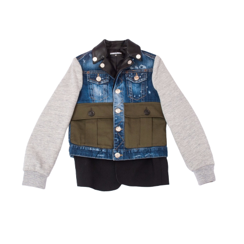  [키즈] 디스퀘어드2 자켓 DQ02MN DQ900 MULTI MultiColour