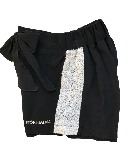 [키즈] 모나리자 쇼츠/버뮤다 179419 50 Black - MONNALISA