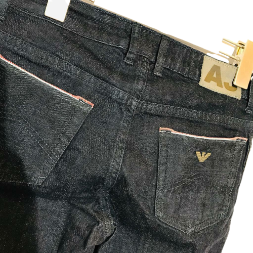  [주니어] 알마니 쥬니어 스트레이트 팬츠 6Y4J02 4D0NZ 1500 - ARMANI