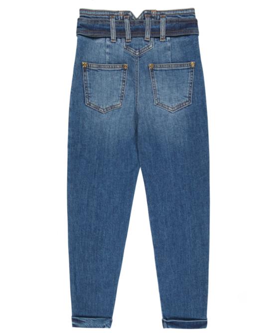  [키즈] 발망 진 6R6A80 D0038 615 Blue - BALMAIN