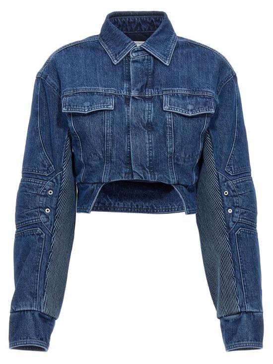  오프화이트 데님 자켓 OWYE044S23DEN00145004500 BLUE