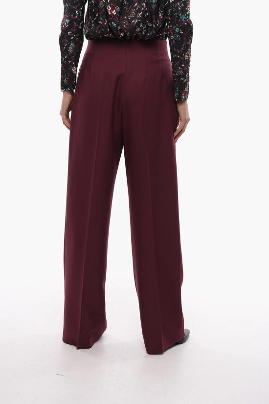  슈퍼 블론드 스트레이트 스트레이트 팬츠 TROUSERS FBORDEAUX Burgundy - SUPER BLOND