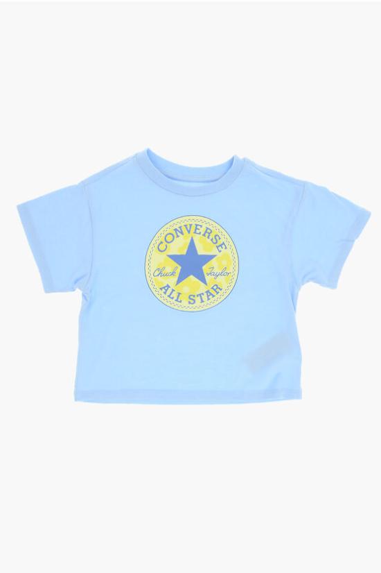  [키즈] 컨버스 캐주얼 세트 3CF505 Y6Q Azzurro Giallo - CONVERSE