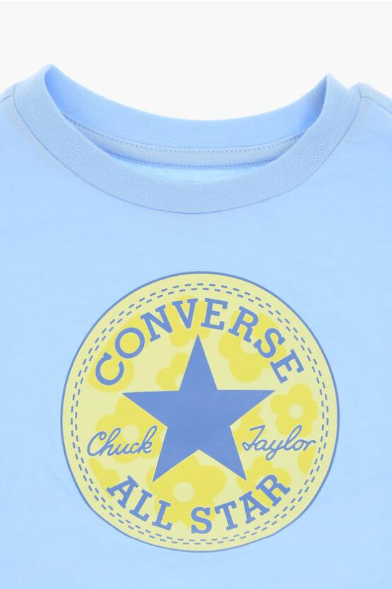  [키즈] 컨버스 캐주얼 세트 3CF505 Y6Q Azzurro Giallo - CONVERSE