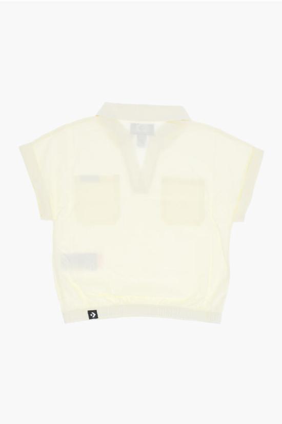  [키즈] 컨버스 폴로 셔츠 4CF513 W2Y White - CONVERSE