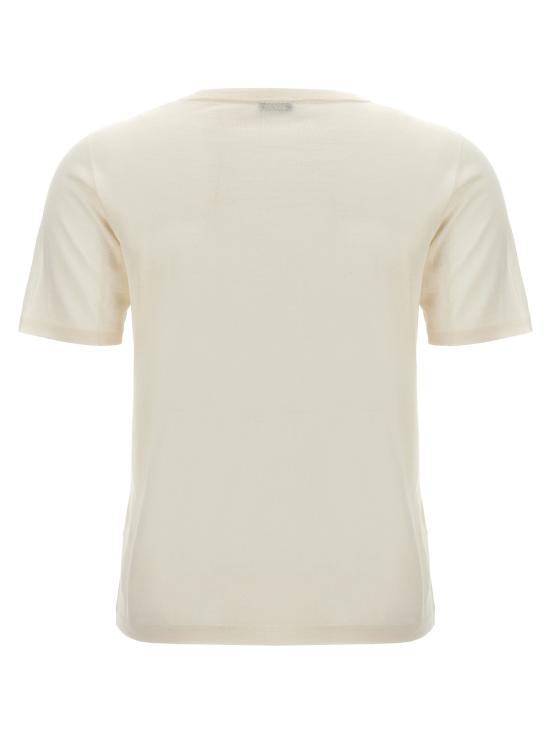  키톤 반팔 티셔츠 D5770500120001 White - KITON